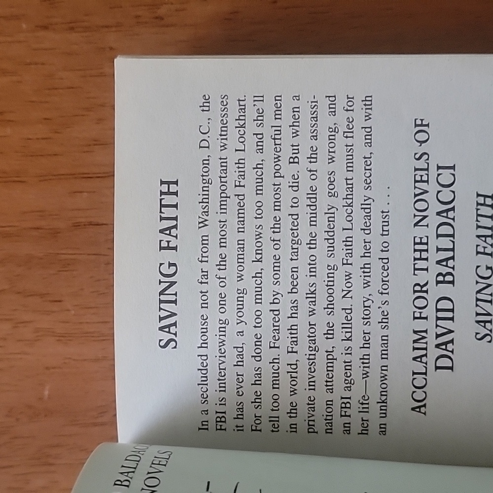 Collection Of David Baldacci Paperback Books - Picture 7 of 7